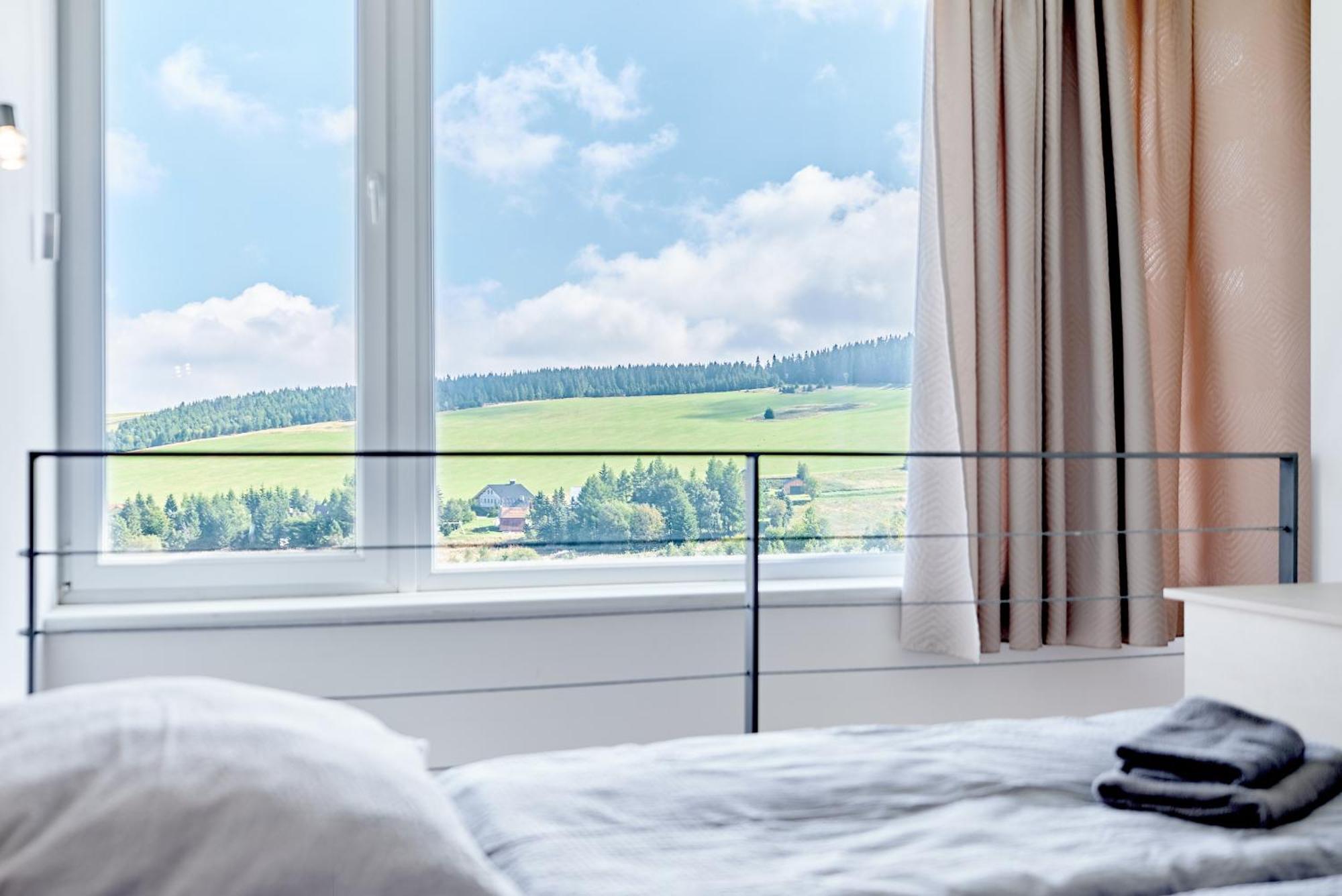 Loučná pod Klínovcem Slopeside Apartment By Mountain Ways מראה חיצוני תמונה
