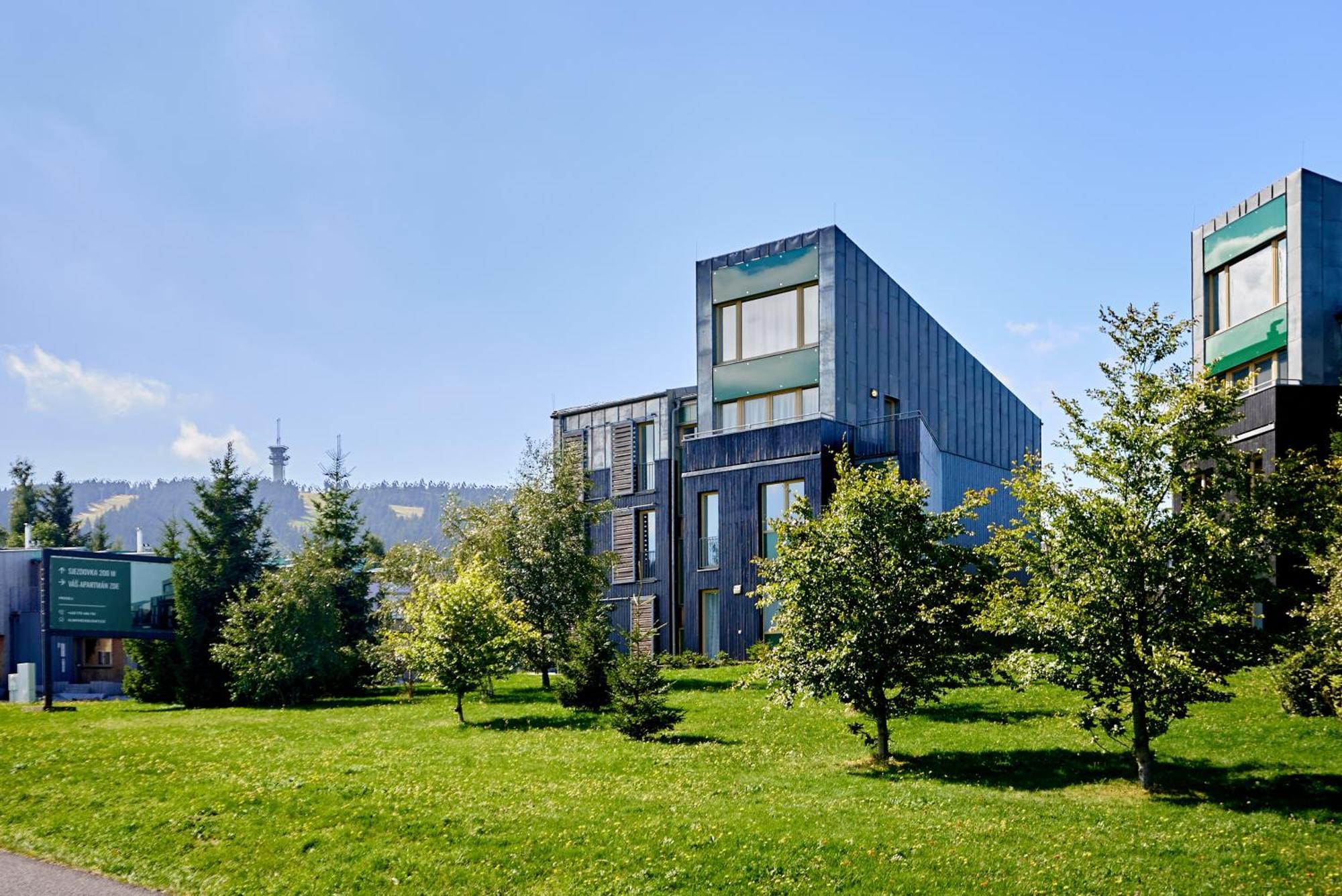 Loučná pod Klínovcem Slopeside Apartment By Mountain Ways מראה חיצוני תמונה